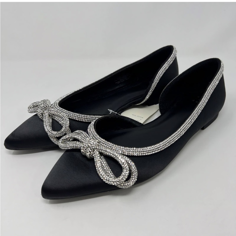 Juliette Bow Ballet Flats with memory foam insole